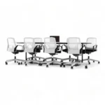 میز کنفرانس هشت نفره مکعب مدل اسلیم CSL8B - Image 11