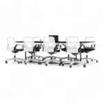 میز کنفرانس هشت نفره مکعب مدل اسلیم CSL8B - Image 19