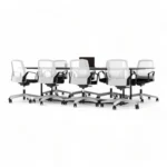 میز کنفرانس هشت نفره مکعب مدل اسلیم CSL8B - Image 7