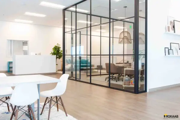 ۵ نوع پارتیشن اداری شیشه ای بزرگ