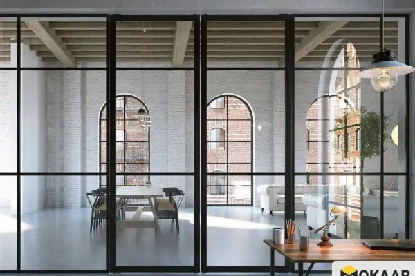 پارتیشن های شیشه ای سخت