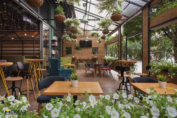 طراحی دکوراسیون کافه