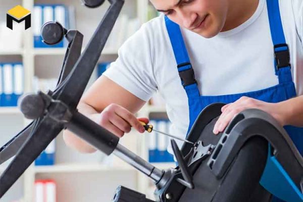 نحوه تعویض روکش صندلی اداری