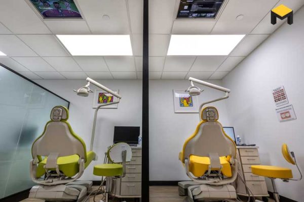 Interior design of dental clinic