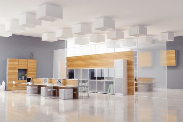 تأثیر پارتیشن اداری در مدرنیته شدن فضا