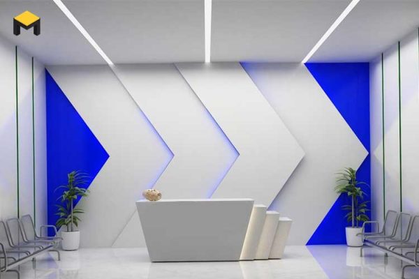 تزیین دیوار اتاق اداری