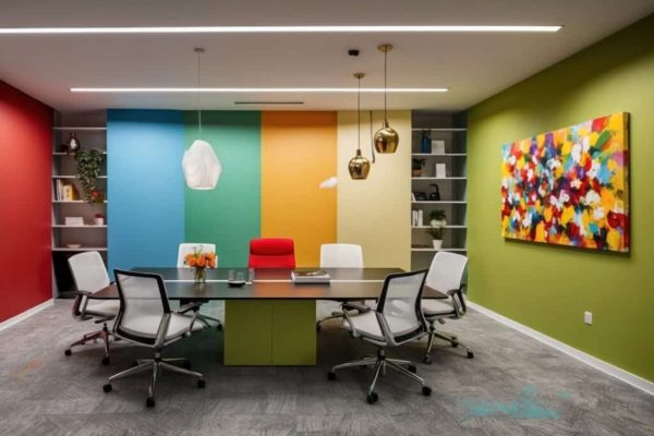 بهترین ترکیب رنگ در دکوراسیون اداری