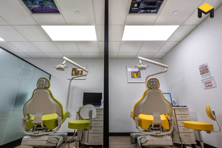 Interior design of dental clinic