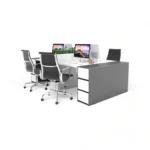 میز کارگروهی چهار نفره مکعب مدل نوستالژی WN4B - Image 11