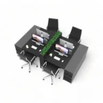 میز کارگروهی چهار نفره مکعب مدل نوستالژی WN4B - Image 12