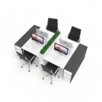 میز کارگروهی چهار نفره مکعب مدل نوستالژی WN4B - Image 3