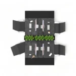 میز کارگروهی چهار نفره مکعب مدل نوستالژی WN4B - Image 28