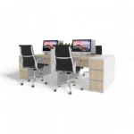 میز کارگروهی چهار نفره مکعب مدل نوستالژی WN4B - Image 30