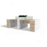 میز کارگروهی چهار نفره مکعب مدل نوستالژی WN4B - Image 31