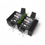 میز کارگروهی چهار نفره مکعب مدل نوستالژی WN4B - Image 35