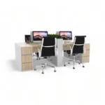 میز کارگروهی چهار نفره مکعب مدل نوستالژی WN4B - Image 40