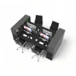 میز کارگروهی چهار نفره مکعب مدل نوستالژی WN4C - Image 12
