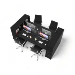 میز کارگروهی چهار نفره مکعب مدل نوستالژی WN4C - Image 37