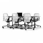 میز کنفرانس شش نفره مکعب مدل اسلیم CSL6D - Image 7