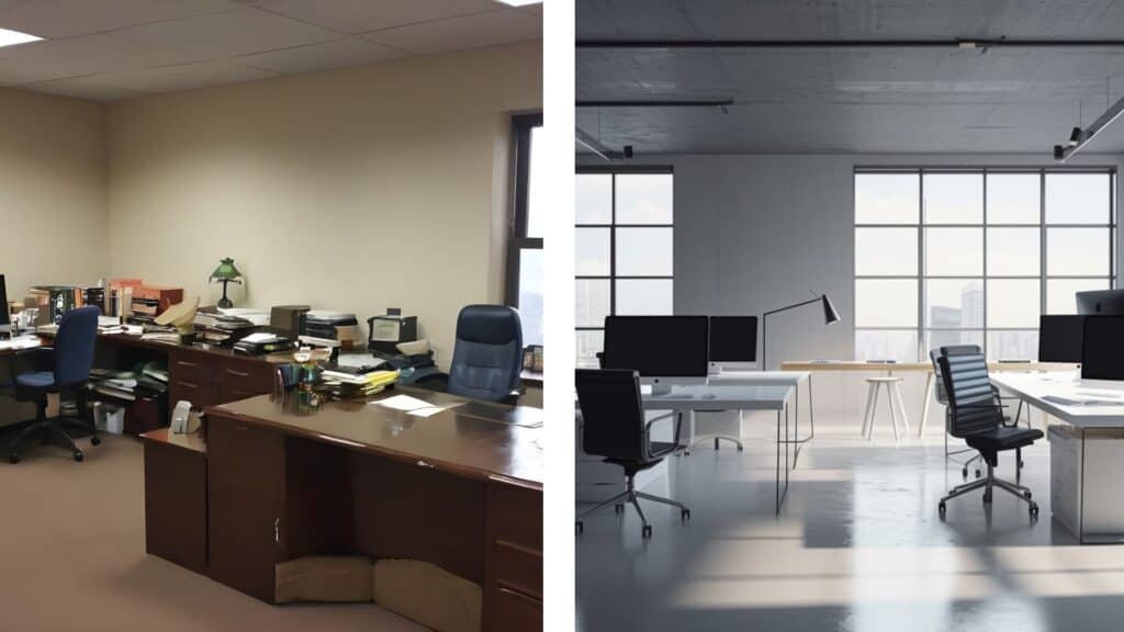اهمیت تغییر دکوراسیون اداری در طراحی مدرن