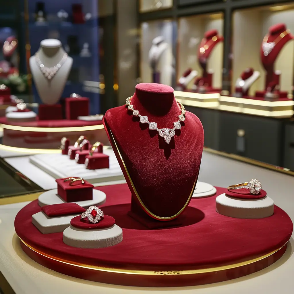 بهترین رنگ برای ویترین طلافروشی