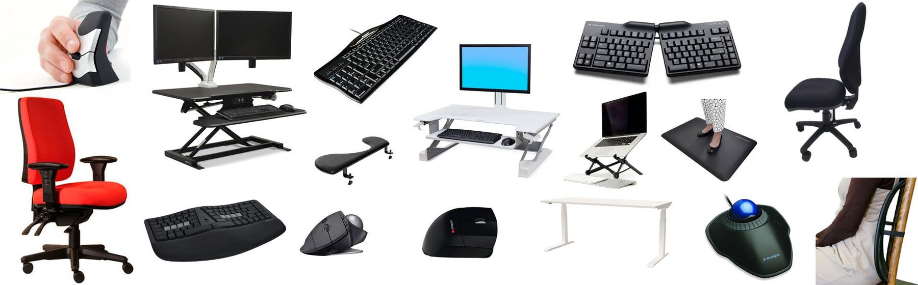 تجهیزات و ابزارهای کمکی برای فضای اداری ارگونومیک