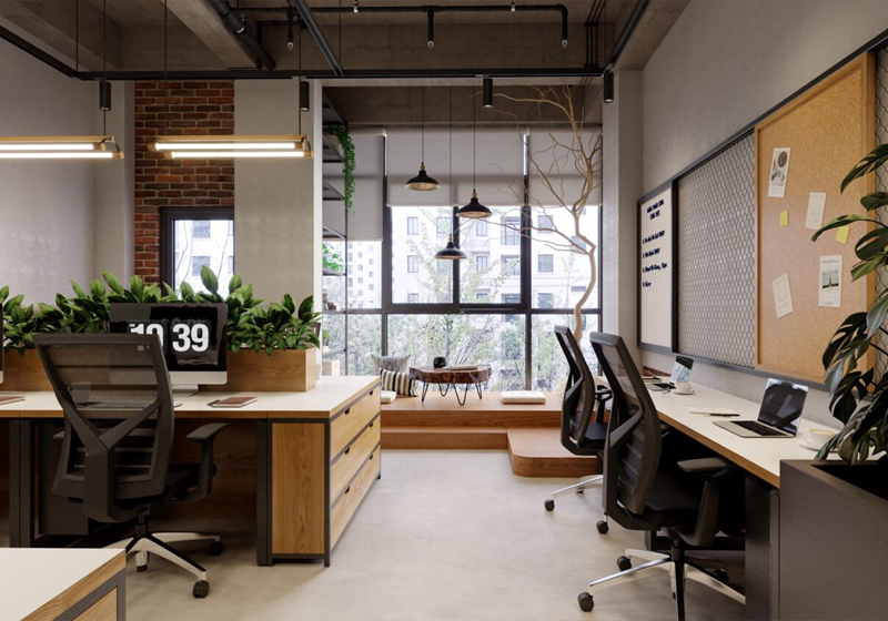 تکنولوژی و هوشمندسازی در دکوراسیون اداری فضای کوچک