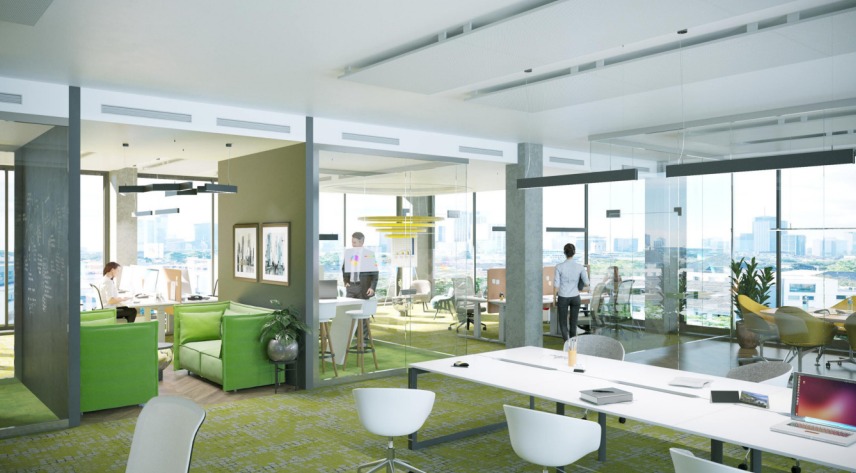 طراحی فضای اداری باز در سال 2026