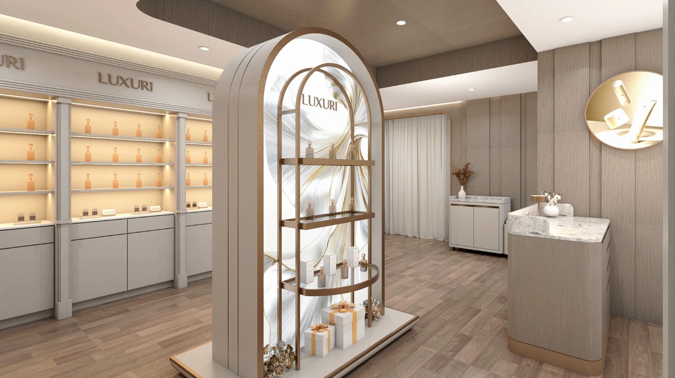 هماهنگی دکور مغازه عطر فروشی با تجربه بویایی