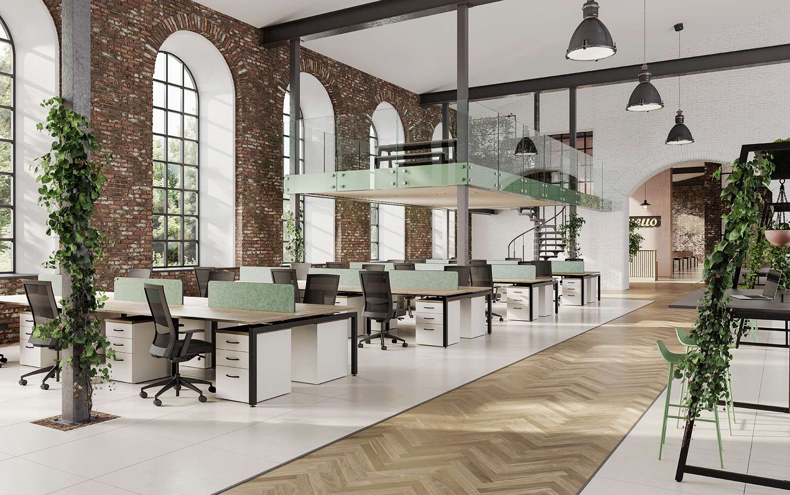 چیدمان مبلمان اداری در فنگ شویی فضای کار