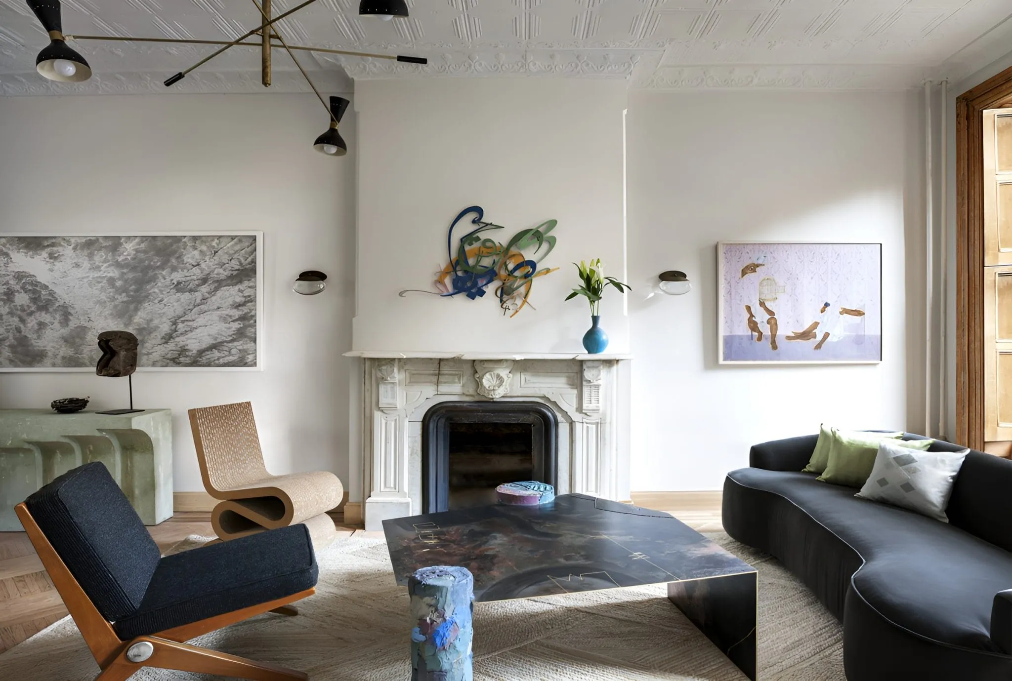 ۲. هنر آزاد و دستی در دکوراسیون داخل