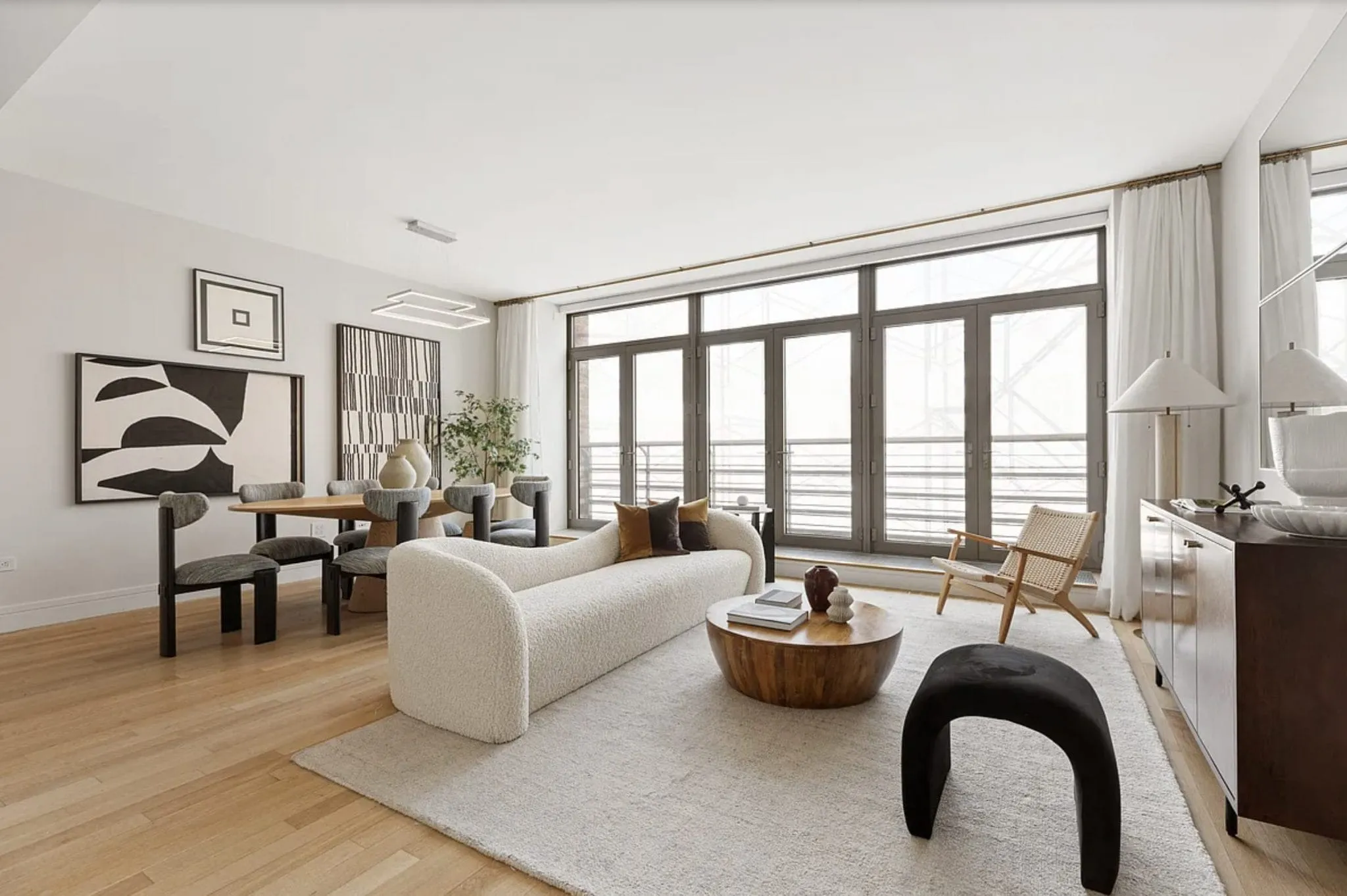 ۶. ارگونومی هوشمند در مبلمان اتاق نشیمن و پذیرایی